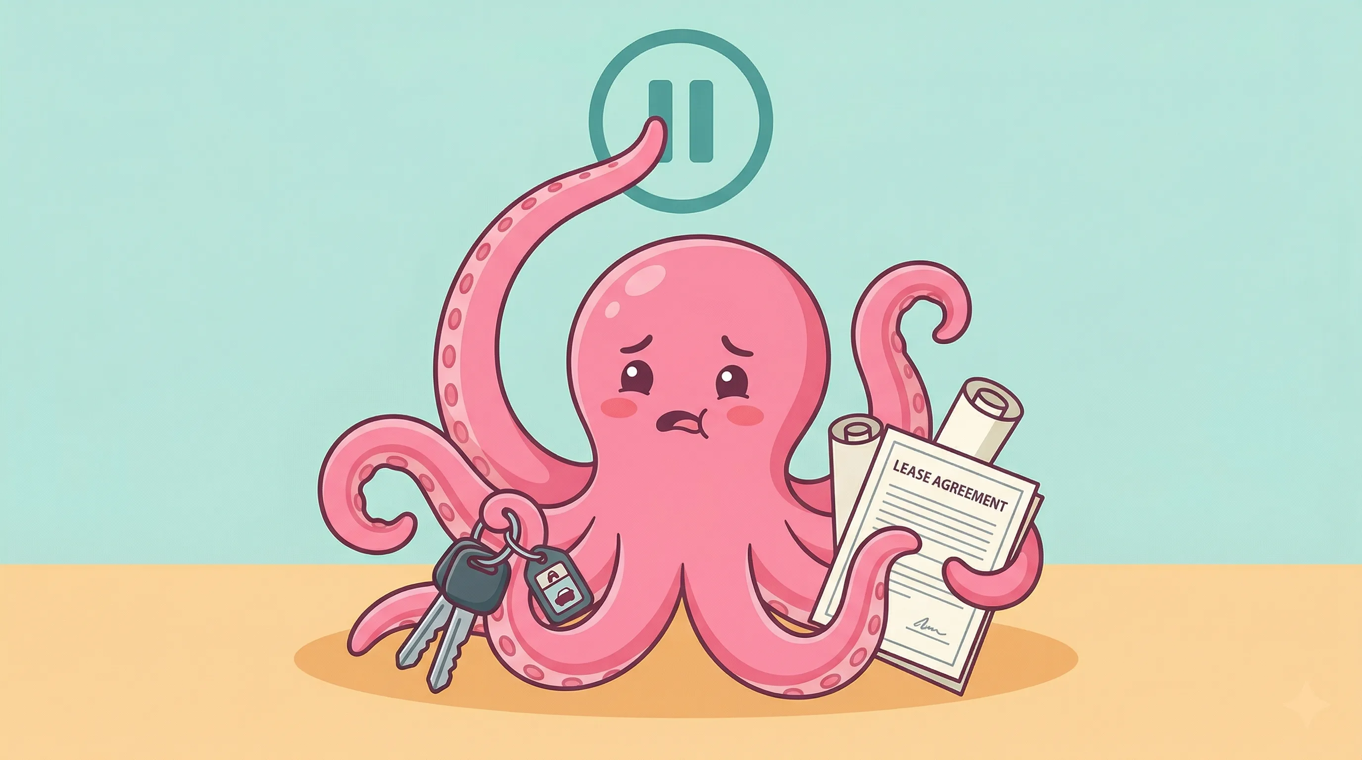 Leasing a zawieszenie działalności — co z umową, ratami i VAT-em?